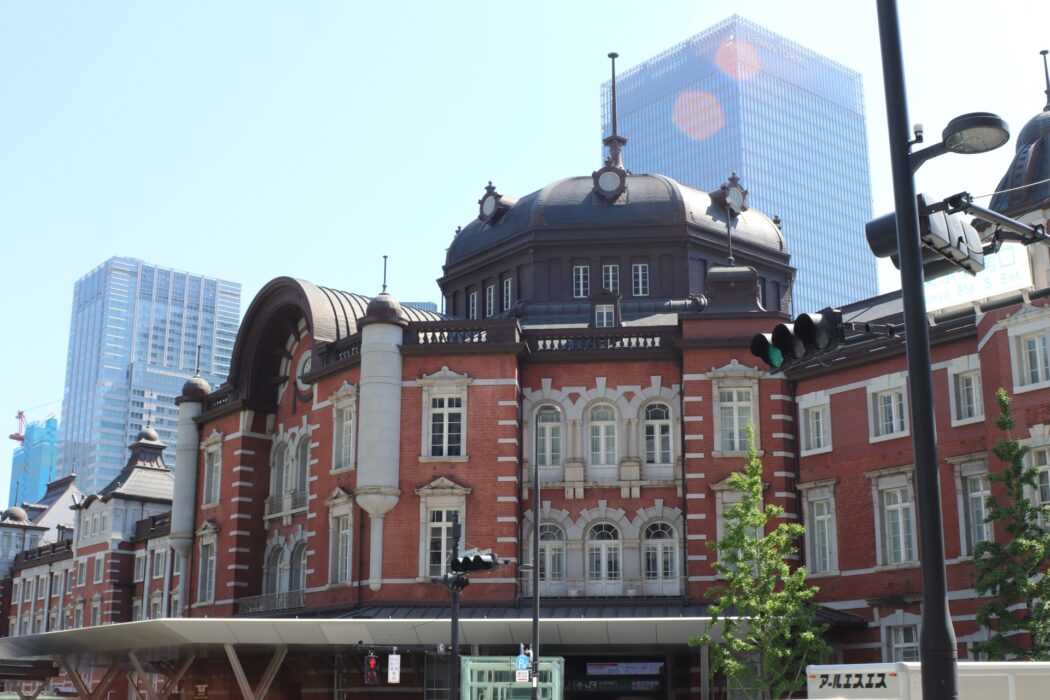 東京駅のレンガ舎